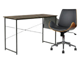 Koa Desk With Storage Bag & Bentwood Office Chair