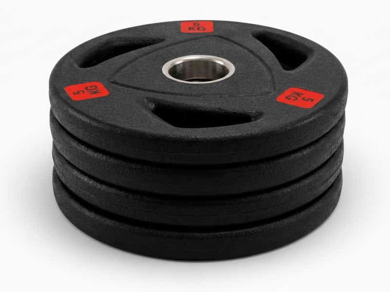 Rubber Weight Plates 5kg - Set of 4