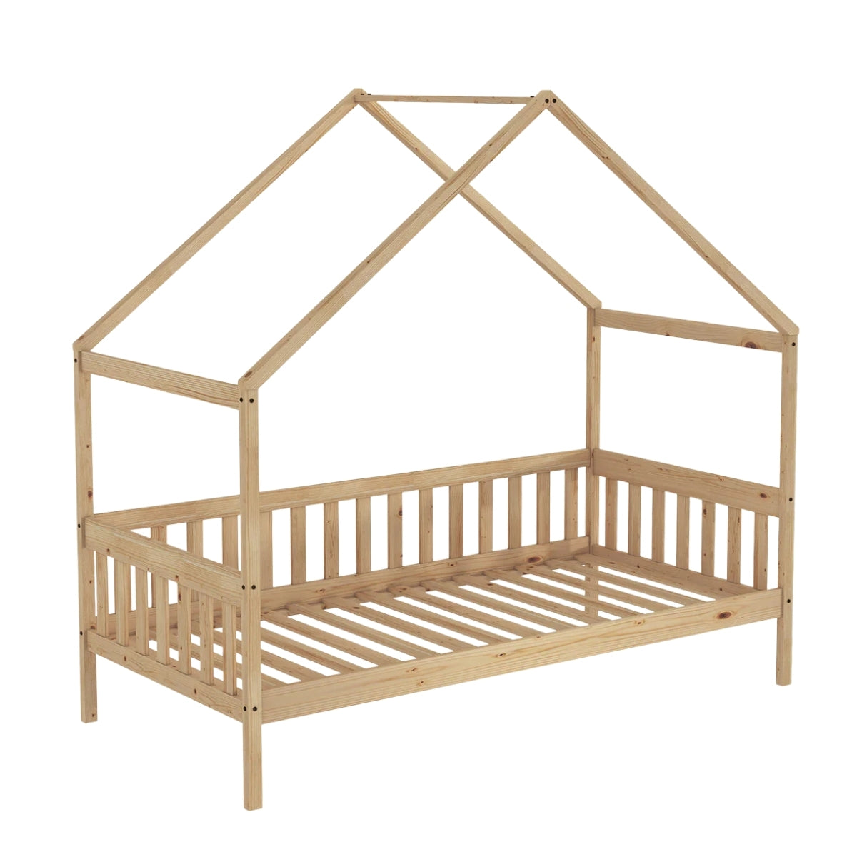 Nimo House Bed Frame | Wooden Single Kids' Bed | TSB Living NZ