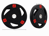 Rubber Weight Plate 15KG x 2