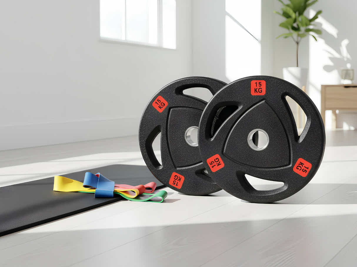 Rubber Weight Plate 15KG x 2