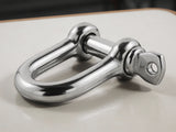 Stainless Steel D-Shackle for Shade Sails