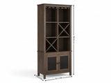 Mahogany Wine Cabinet