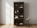 Mahogany Wine Cabinet