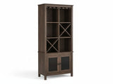 Mahogany Wine Cabinet