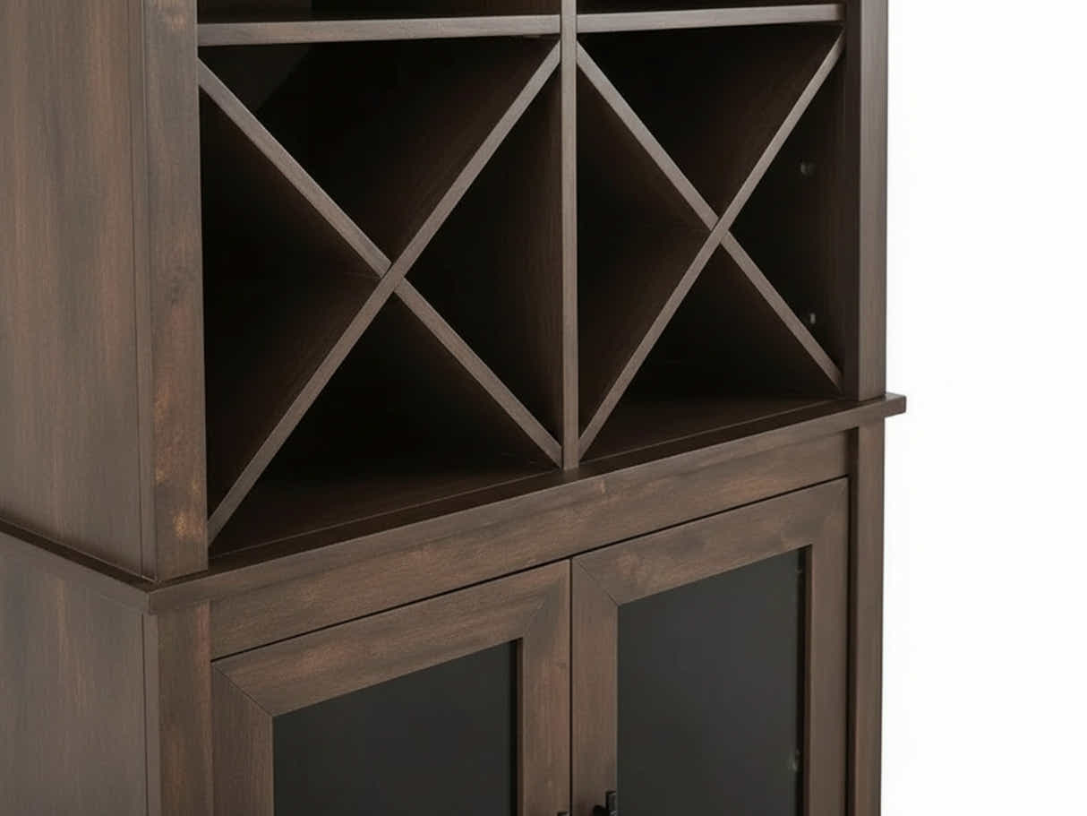 Mahogany Wine Cabinet