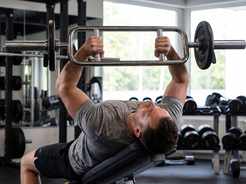 Olympic Solid Tricep Bar x1