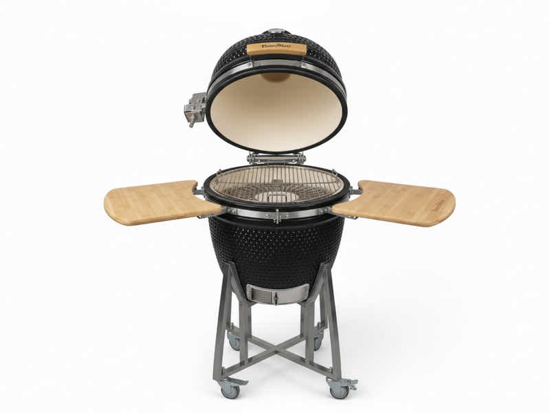 Kamado BBQ Grill Black - 21 Inch