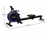 Rowing Machine Elastic Resistance Rower