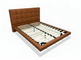 Kalyn PU Bed Frame Orange - Queen