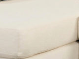 Wenda Velvet Sofa with Chaise - Beige