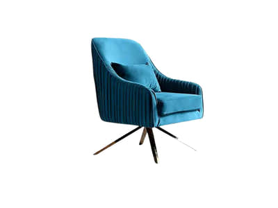 Margot Swivel Chair - Blue