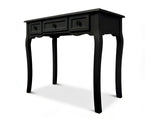 DS 3-Drawer Console Table - Black