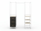 Delani Open Wardrobe Set