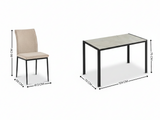 Issac 5-Piece Dining Set