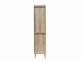 Bathroom Tower Cabinet - Oak