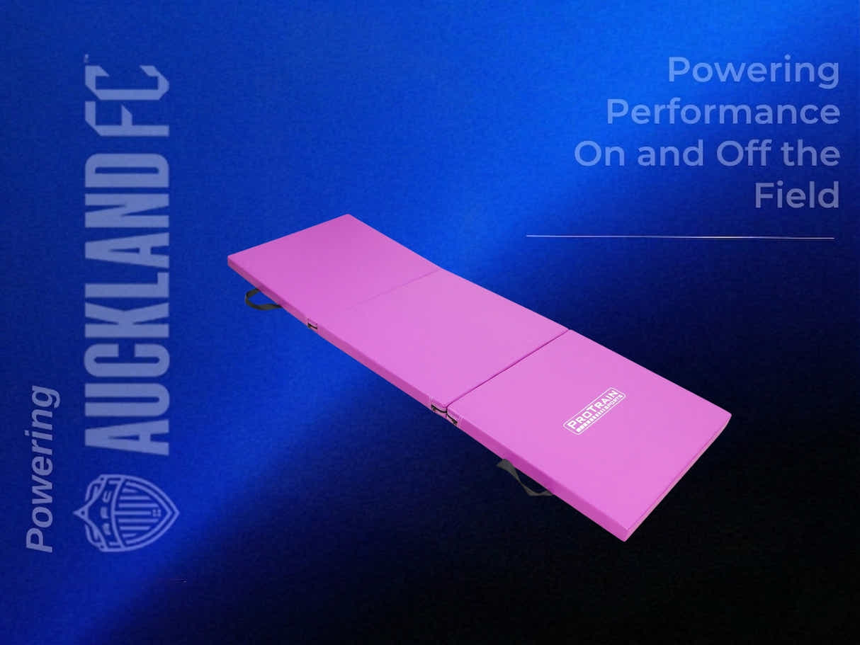 Folding Exercise Mat - Purple