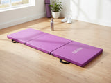 Folding Exercise Mat - Purple