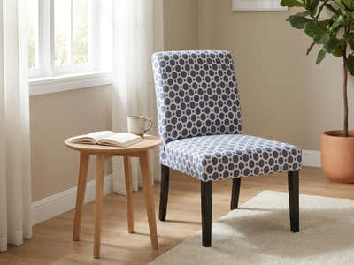Moins Linen Accent Chair
