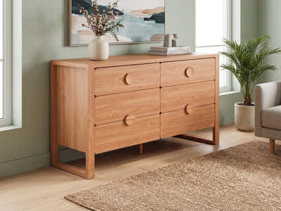 Lunare 6-Drawer Chest
