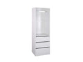 Mattone 3-Drawer Wardrobe with Hanging Shelf