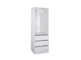 Mattone 3-Drawer Wardrobe with Hanging Shelf