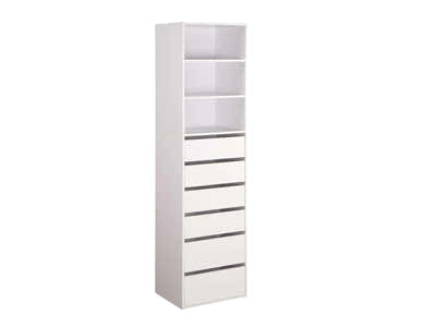 Mattone 6-Drawer Wardrobe with 3 Shelves