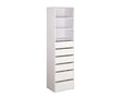 Mattone 6-Drawer Wardrobe with 3 Shelves