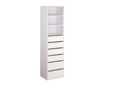 Mattone 6-Drawer Wardrobe with 3 Shelves