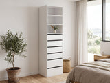 Mattone 6-Drawer Wardrobe with 3 Shelves