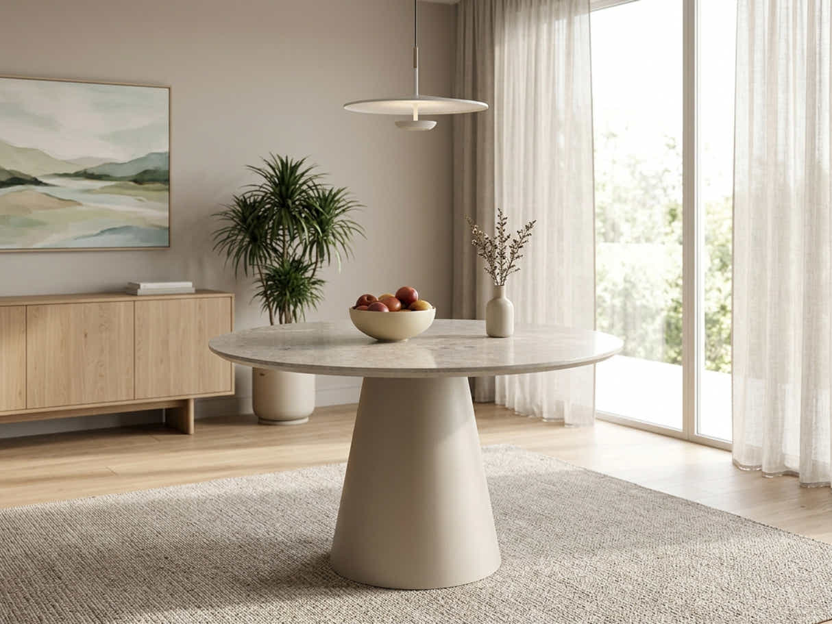 Kaila Round Dining Table - 120 cm