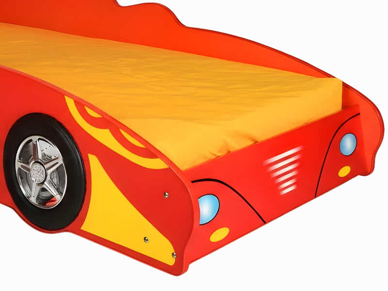 Supreme F1 Race Car Bed Frame Red - Single