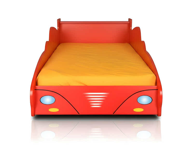 Supreme F1 Race Car Bed Frame Red - Single