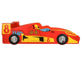 Supreme F1 Race Car Bed Frame Red - Single