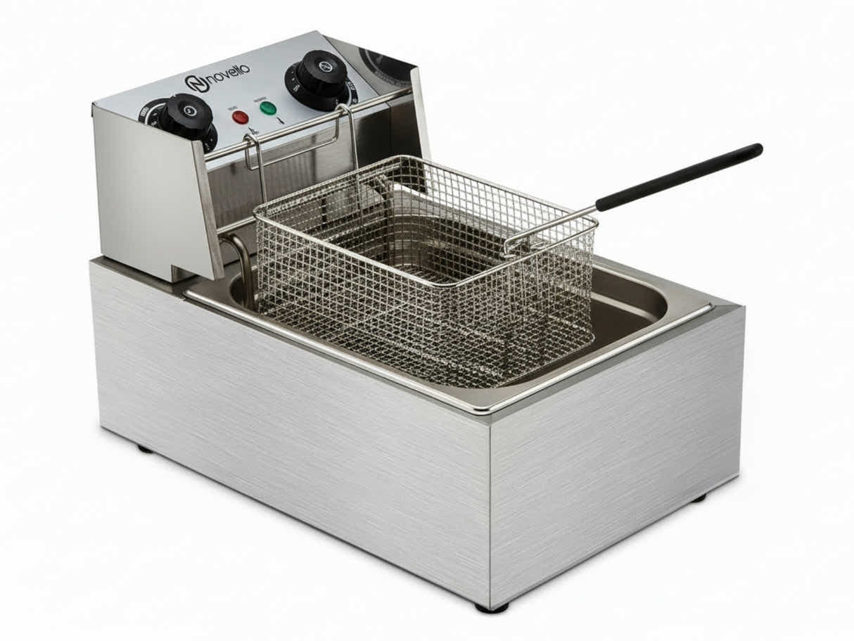 Single Tank Electric Fryer Large