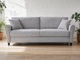 Cozza Linen Sofa - Light Grey