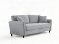 Cozza Linen Sofa - Light Grey