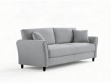 Cozza Linen Sofa - Light Grey