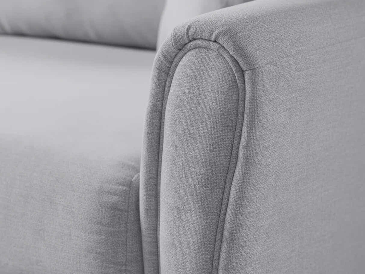 Cozza Linen Sofa - Light Grey