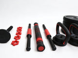 Dumbbell Set 6in1 Adjustable Barbell 20KG