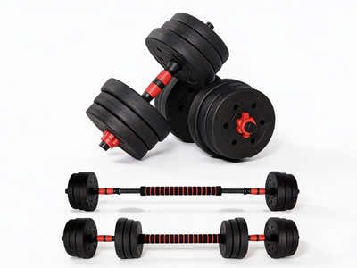 Dumbbell Set 3in1 Adjustable Barbell 20KG