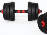 Dumbbell Set 3in1 Adjustable Barbell 20KG