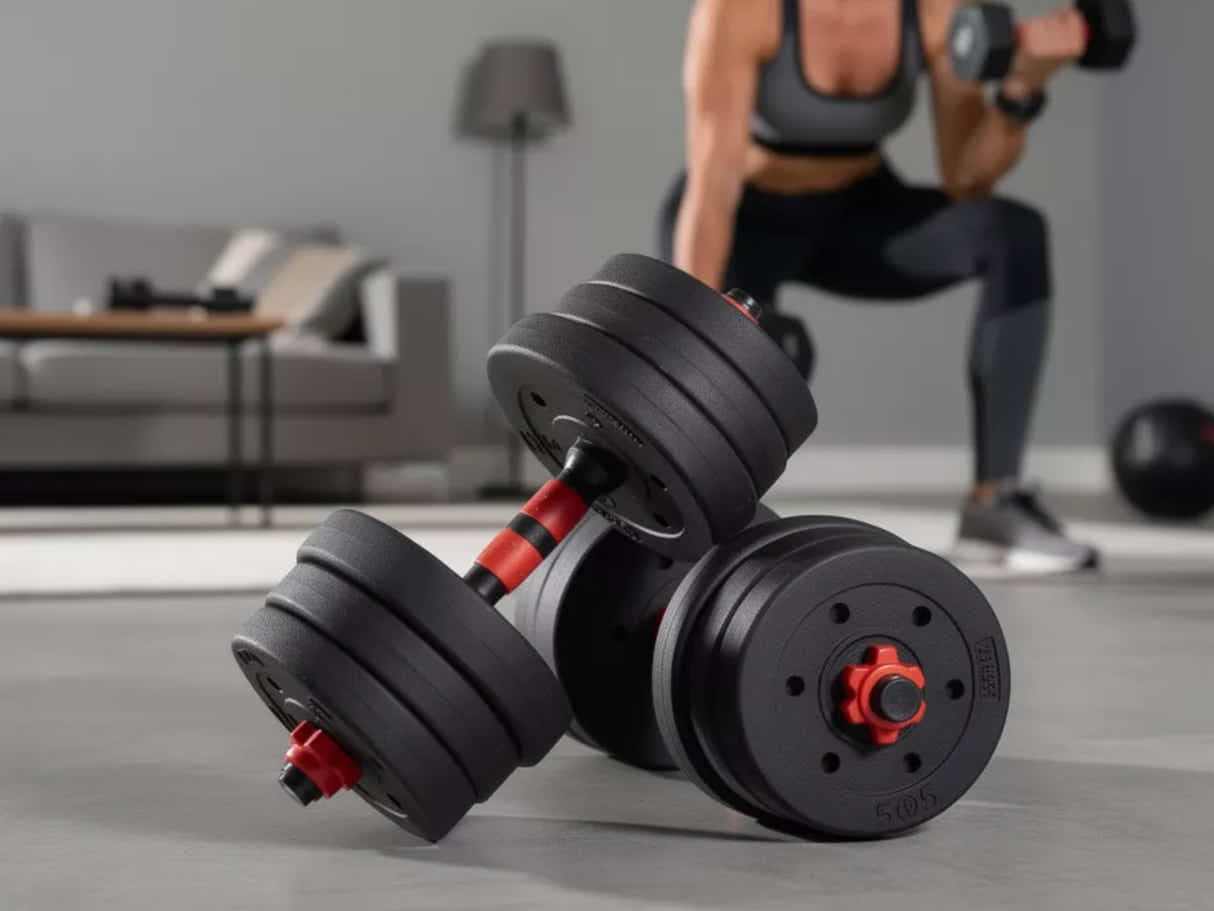DS Dumbbell Set 3in1 Adjustable Barbell 40KG