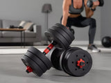 Dumbbell Set 3in1 Adjustable Barbell 40KG