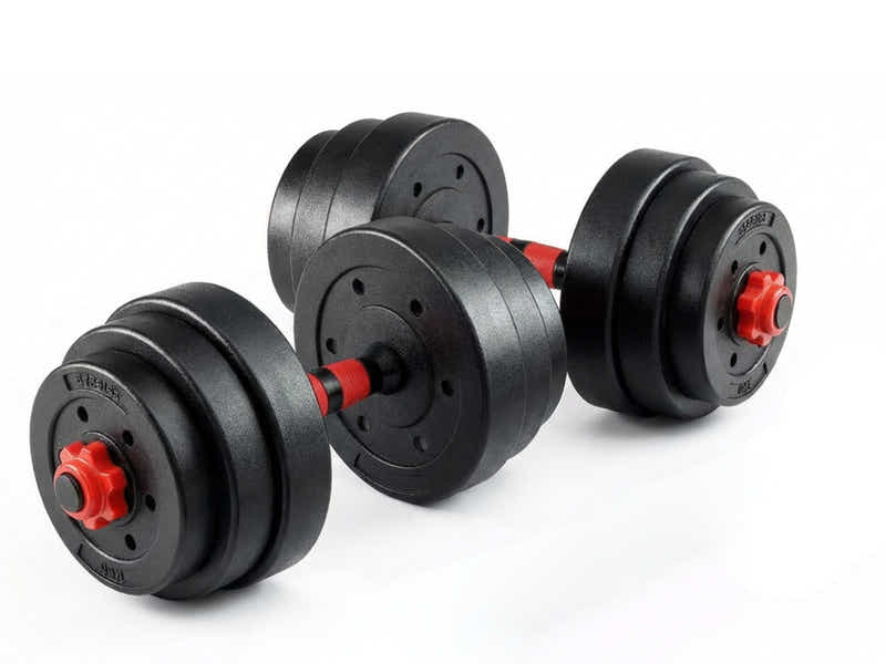 Dumbbell Set 3in1 Adjustable Barbell 40KG