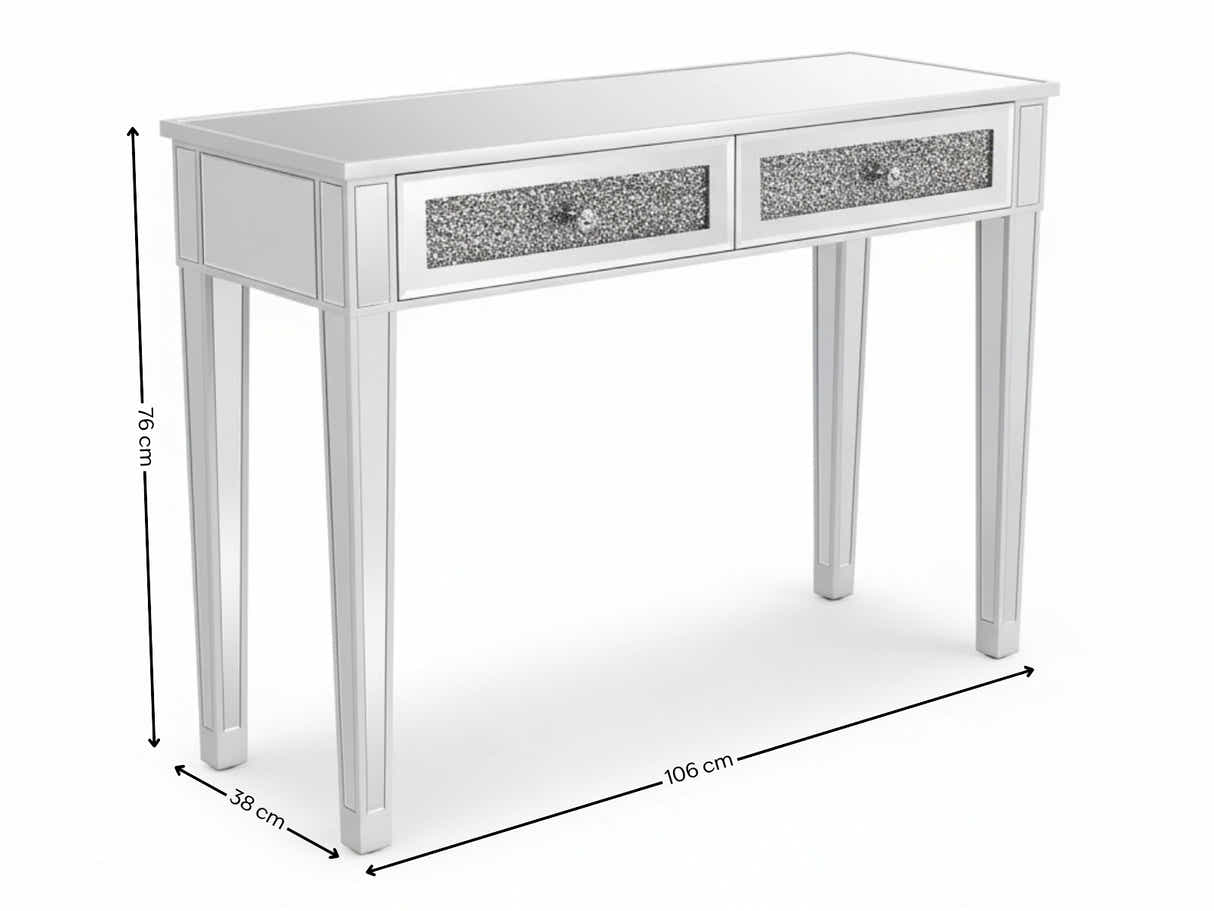 Mirrored Console Table