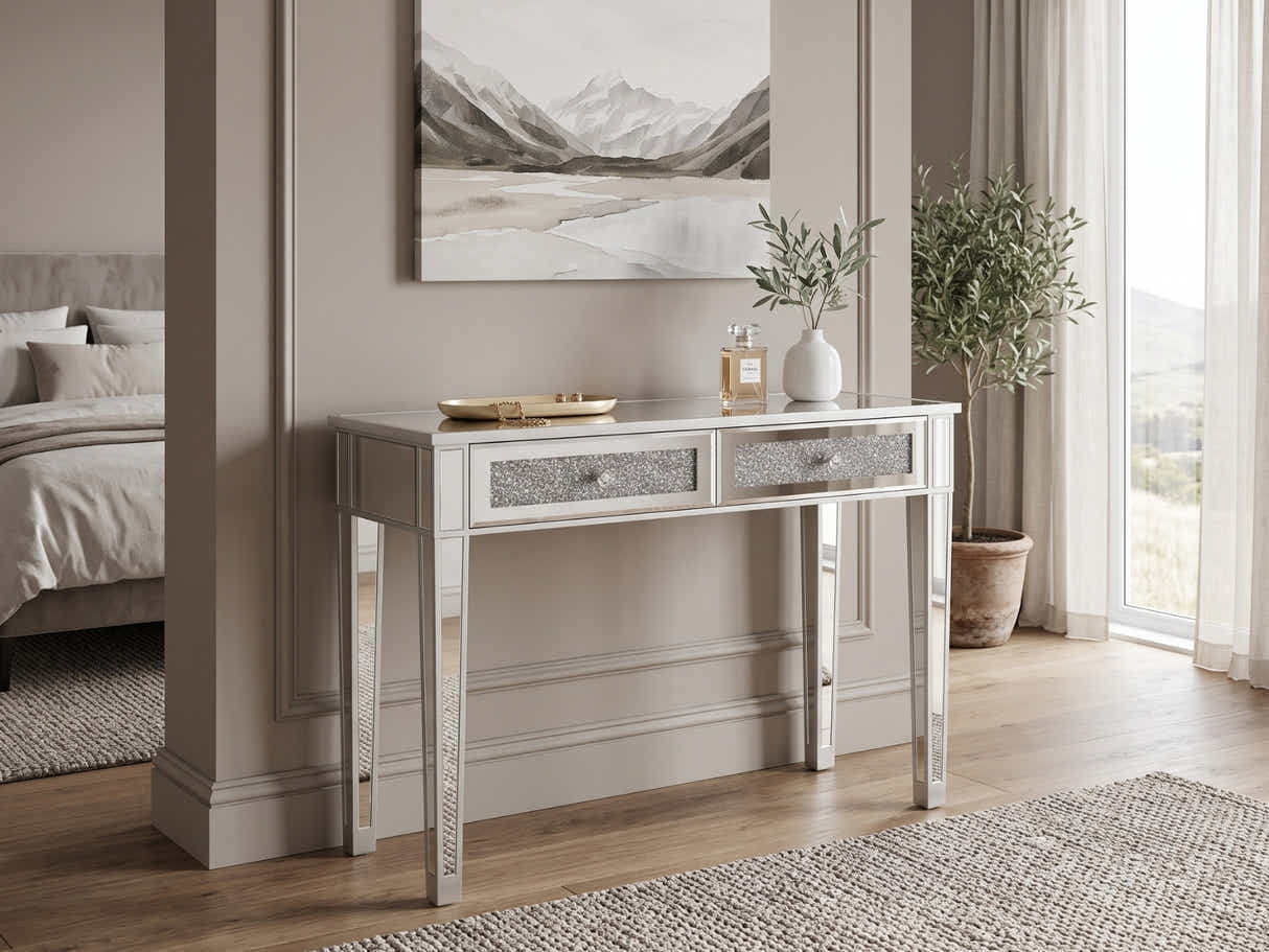 Mirrored Console Table