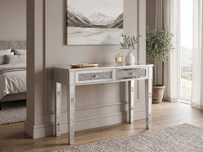 Mirrored Console Table