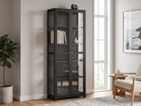 Lonna Steel Display Cabinet - 185 cm
