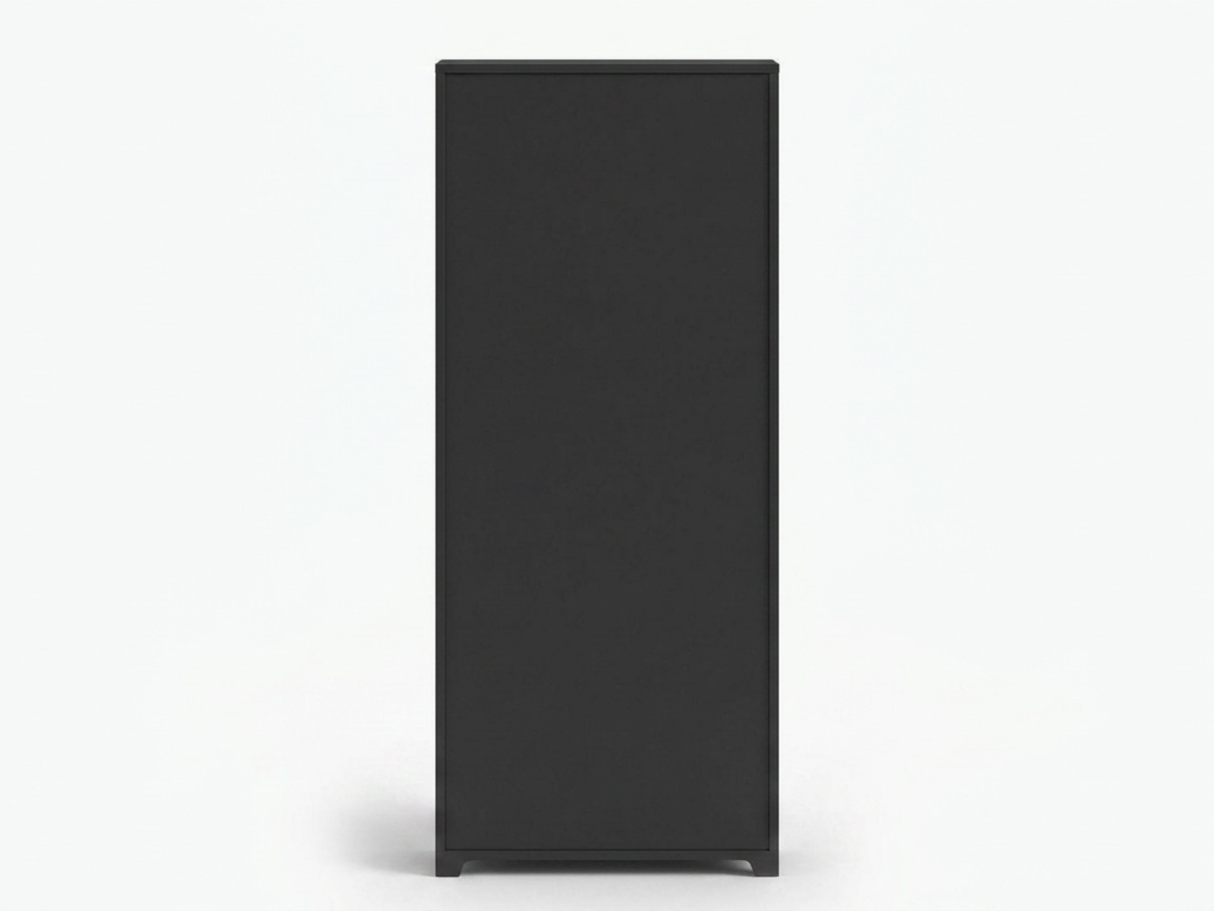 Lonna Steel Display Cabinet 1.8M Black New